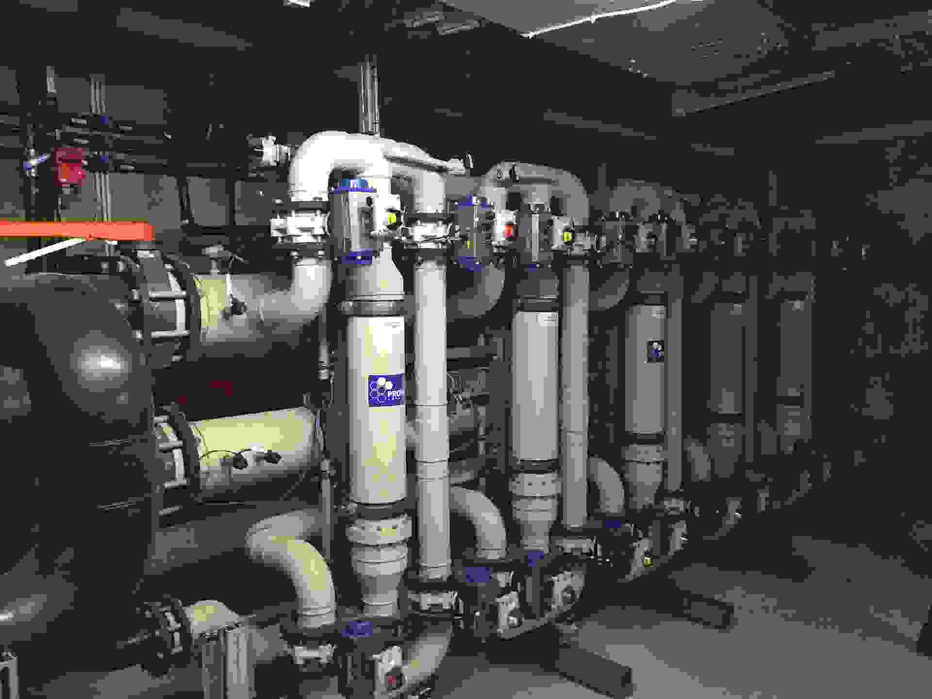 Liqtech Water Treatment System Microfiltration